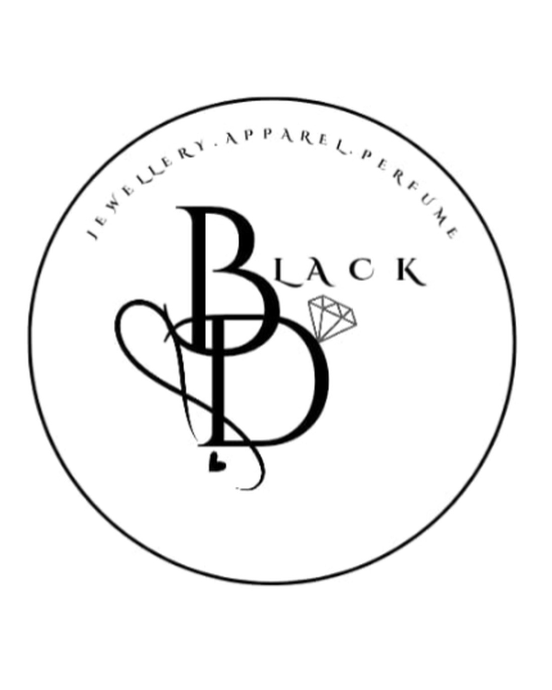BLACK DIAMOND jewellery, apparel and perfume logo